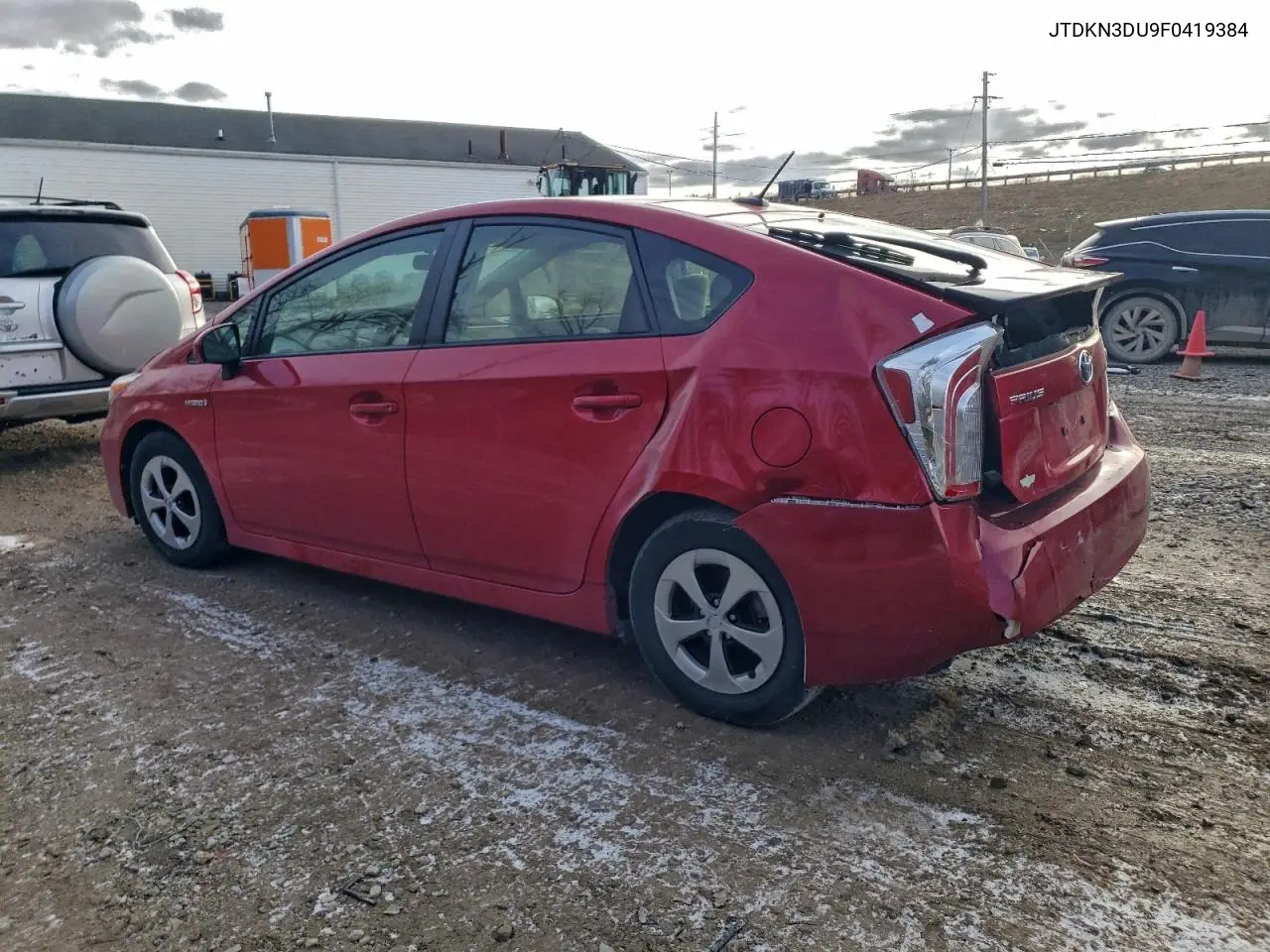 JTDKN3DU9F0419384 2015 Toyota Prius