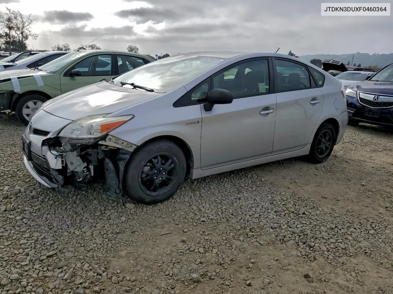 JTDKN3DUXF0460364 2015 Toyota Prius