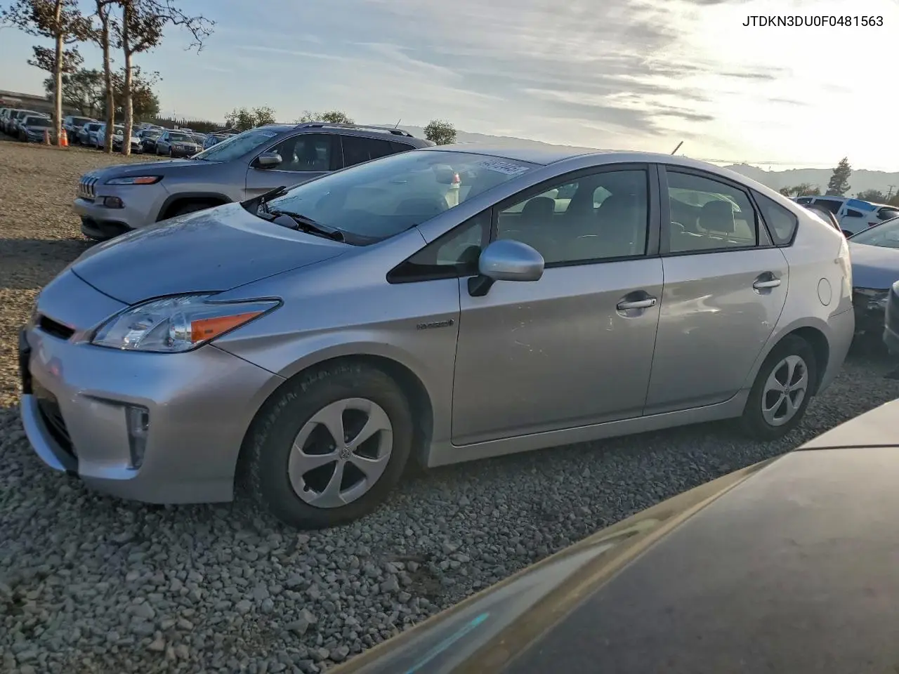 JTDKN3DU0F0481563 2015 Toyota Prius