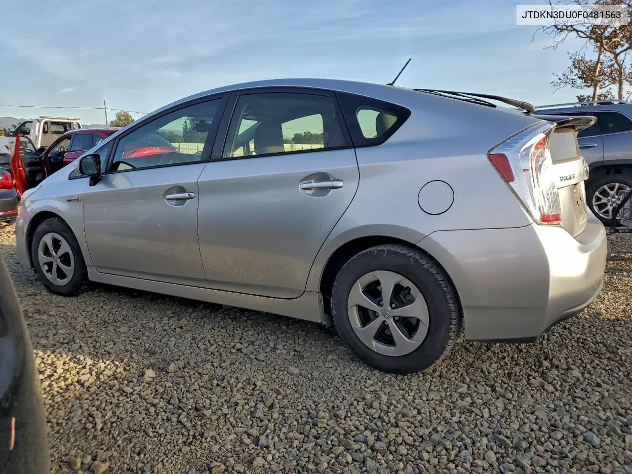 JTDKN3DU0F0481563 2015 Toyota Prius