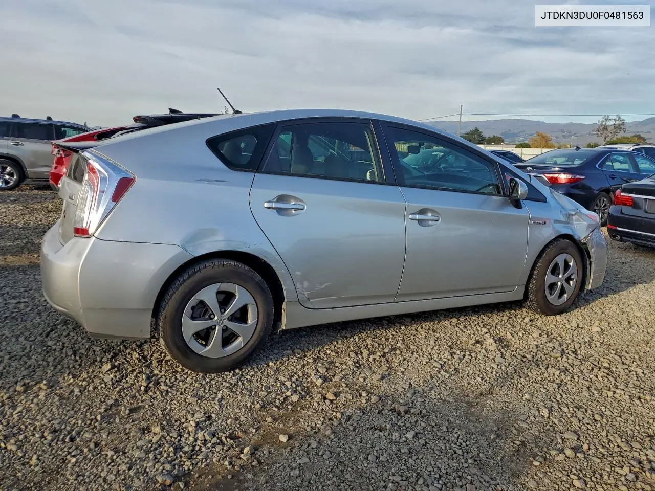 JTDKN3DU0F0481563 2015 Toyota Prius