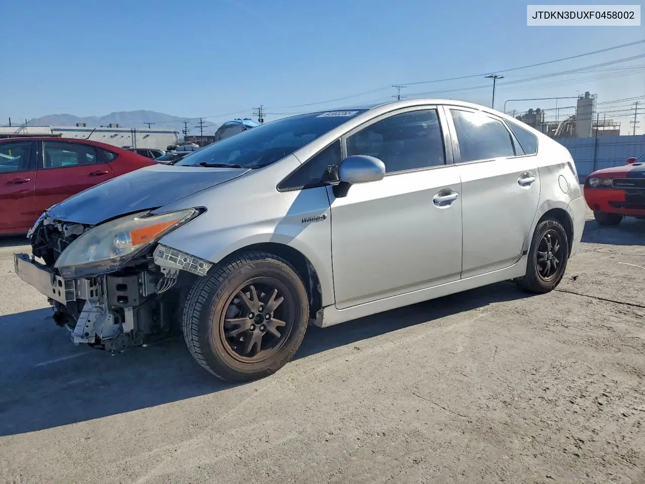 JTDKN3DUXF0458002 2015 Toyota Prius