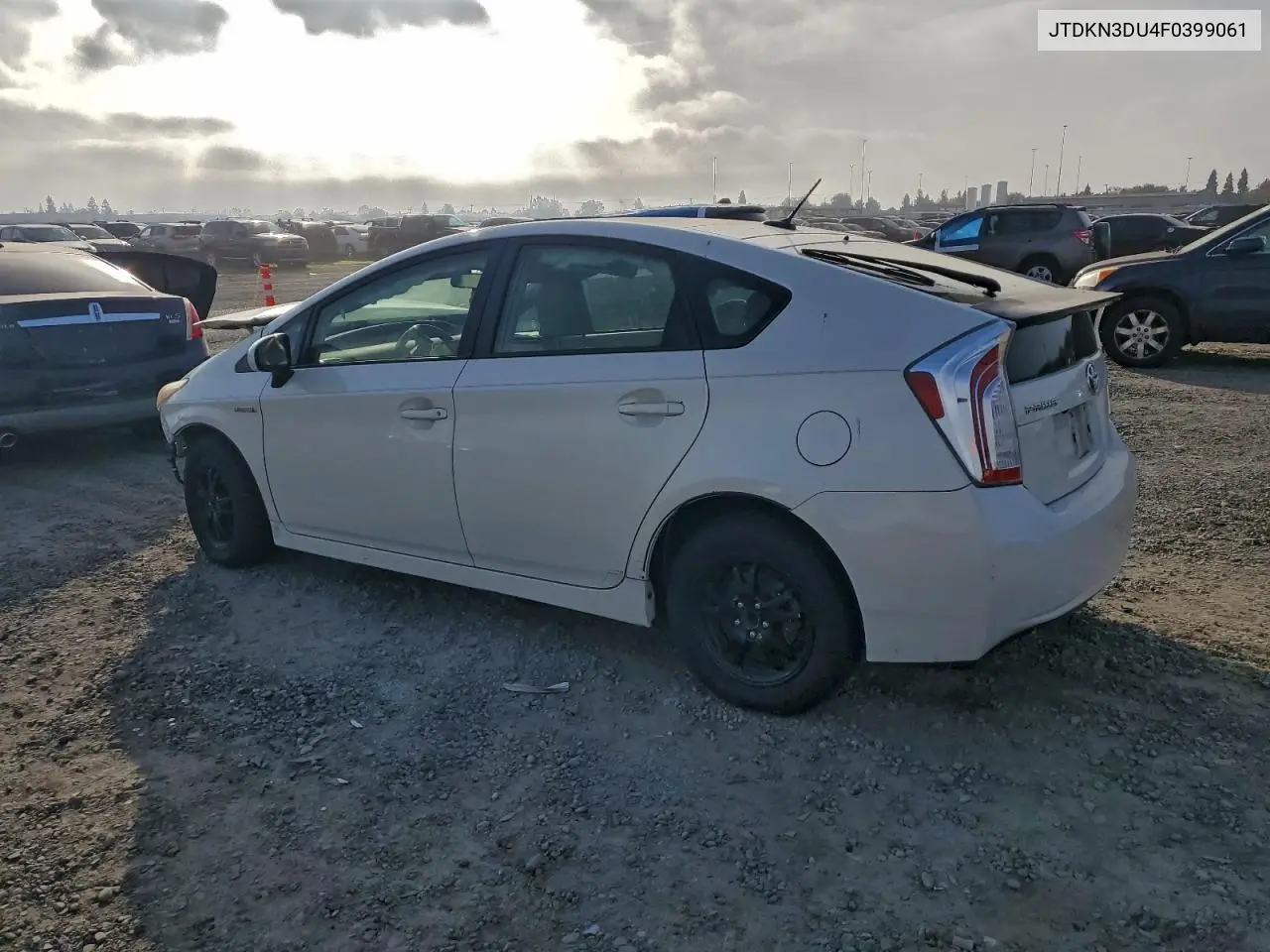 JTDKN3DU4F0399061 2015 Toyota Prius
