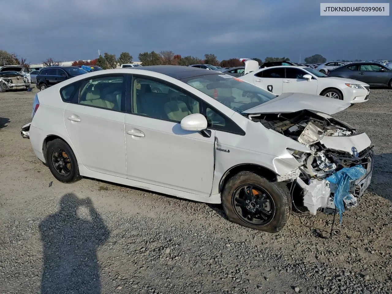 JTDKN3DU4F0399061 2015 Toyota Prius