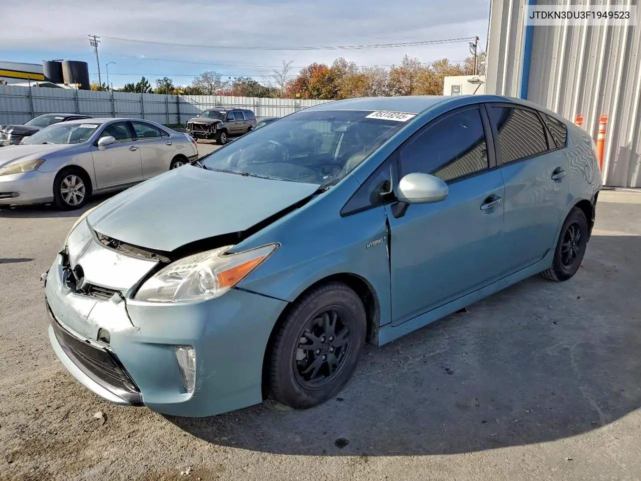 JTDKN3DU3F1949523 2015 Toyota Prius