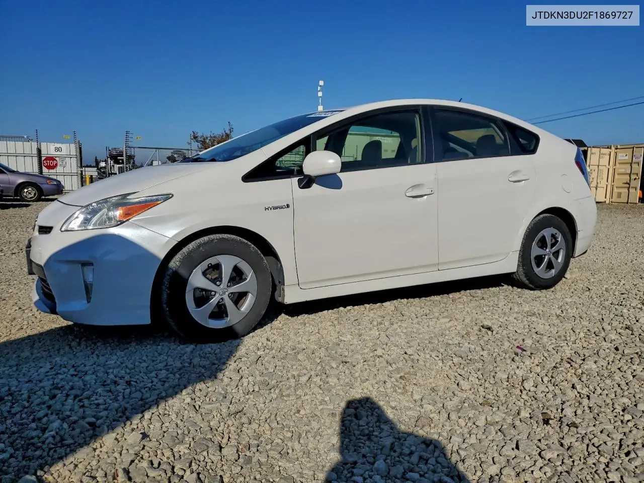 JTDKN3DU2F1869727 2015 Toyota Prius