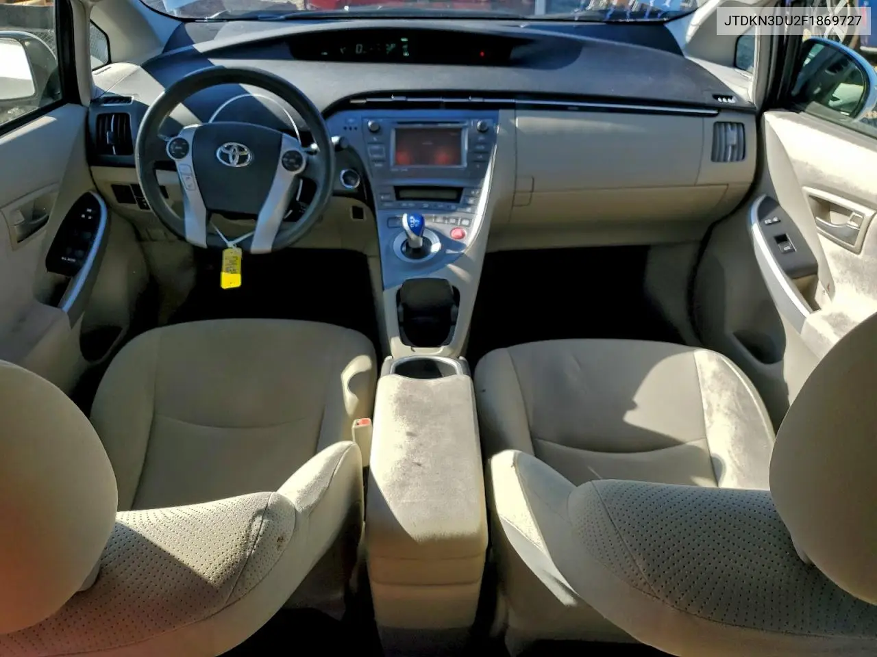 JTDKN3DU2F1869727 2015 Toyota Prius