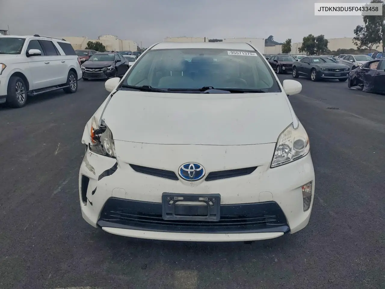 JTDKN3DU5F0433458 2015 Toyota Prius