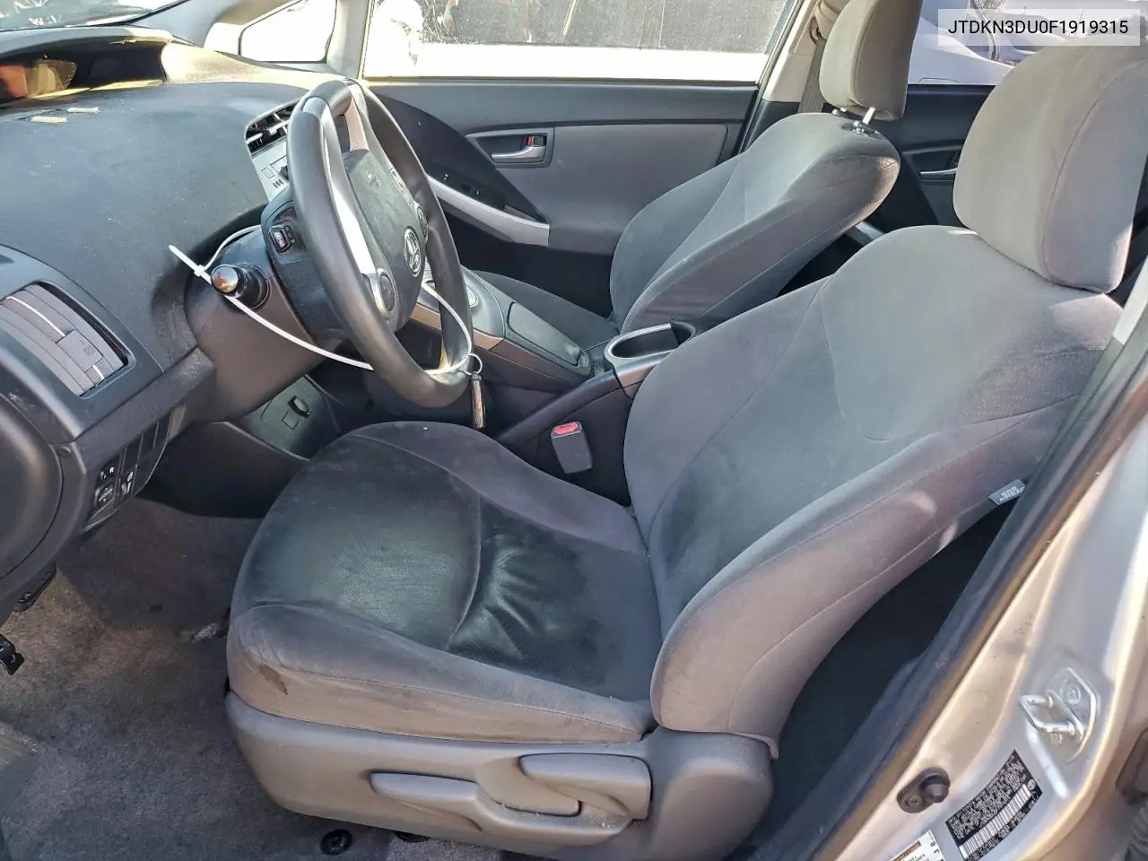 JTDKN3DU0F1919315 2015 Toyota Prius