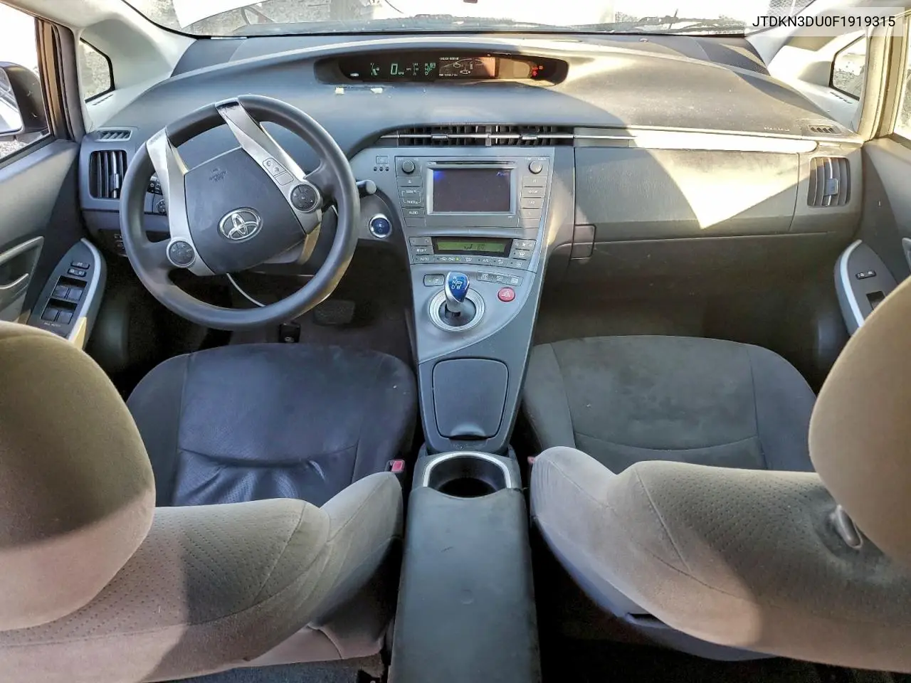 JTDKN3DU0F1919315 2015 Toyota Prius