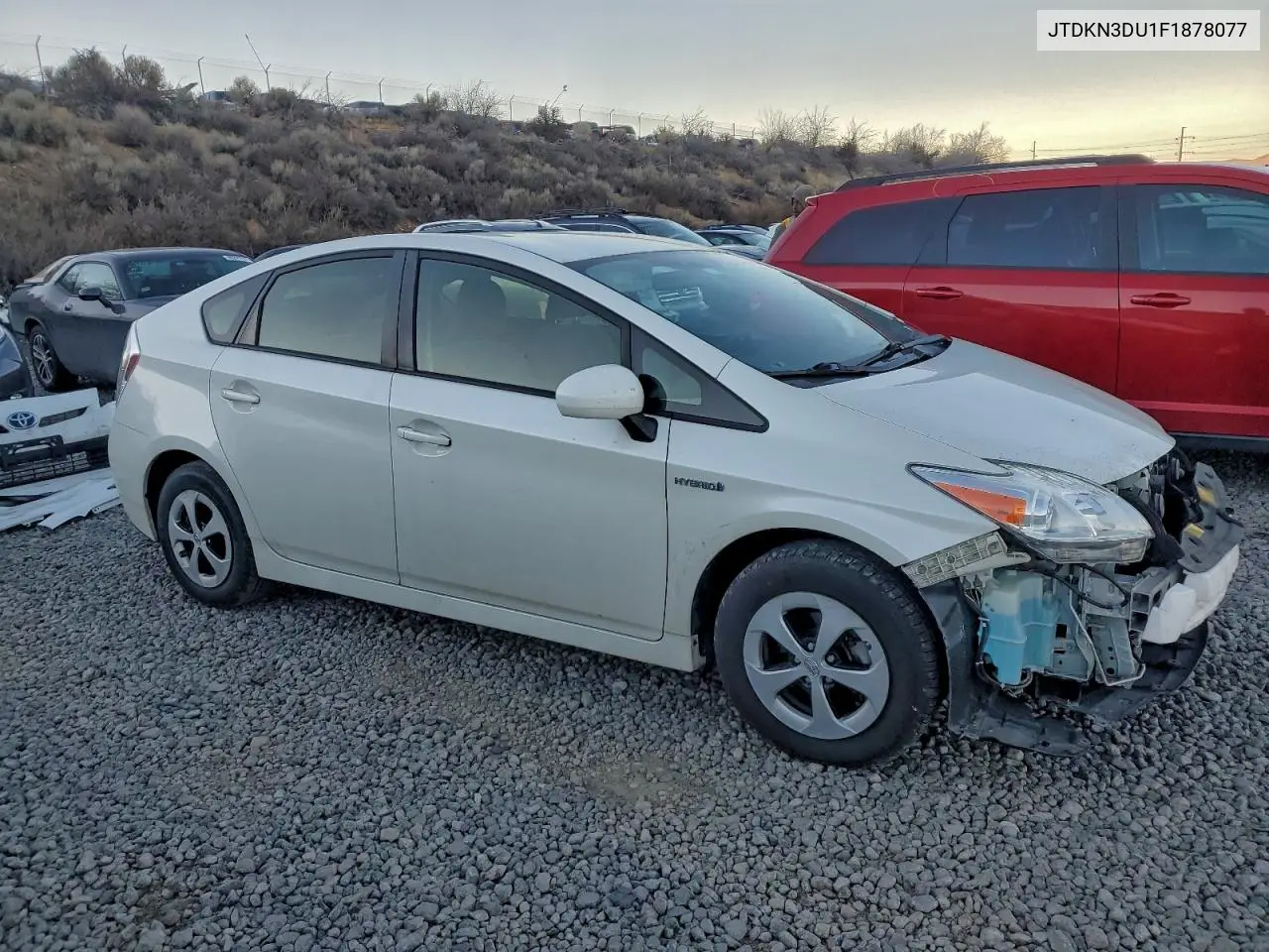 JTDKN3DU1F1878077 2015 Toyota Prius