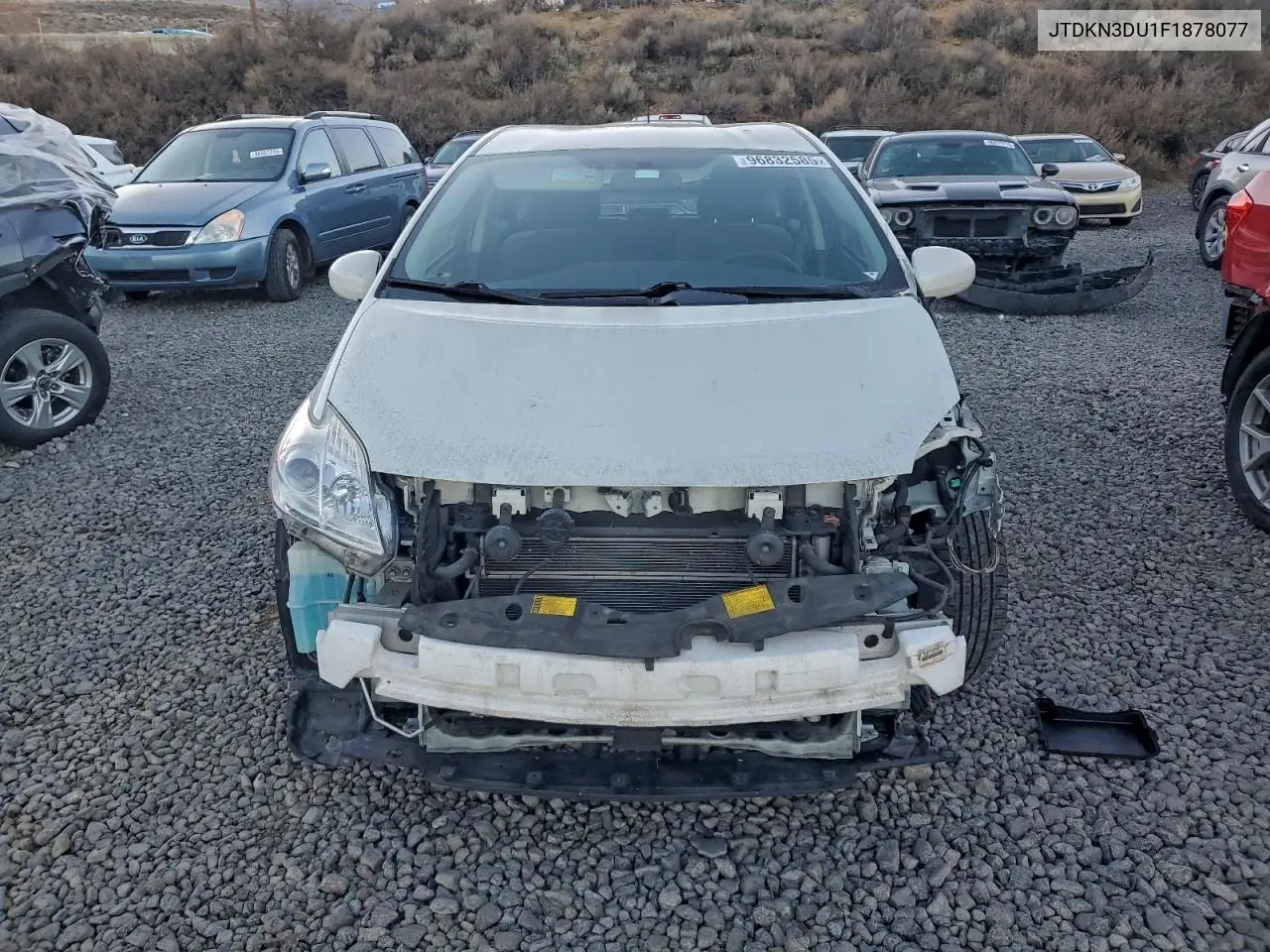 JTDKN3DU1F1878077 2015 Toyota Prius