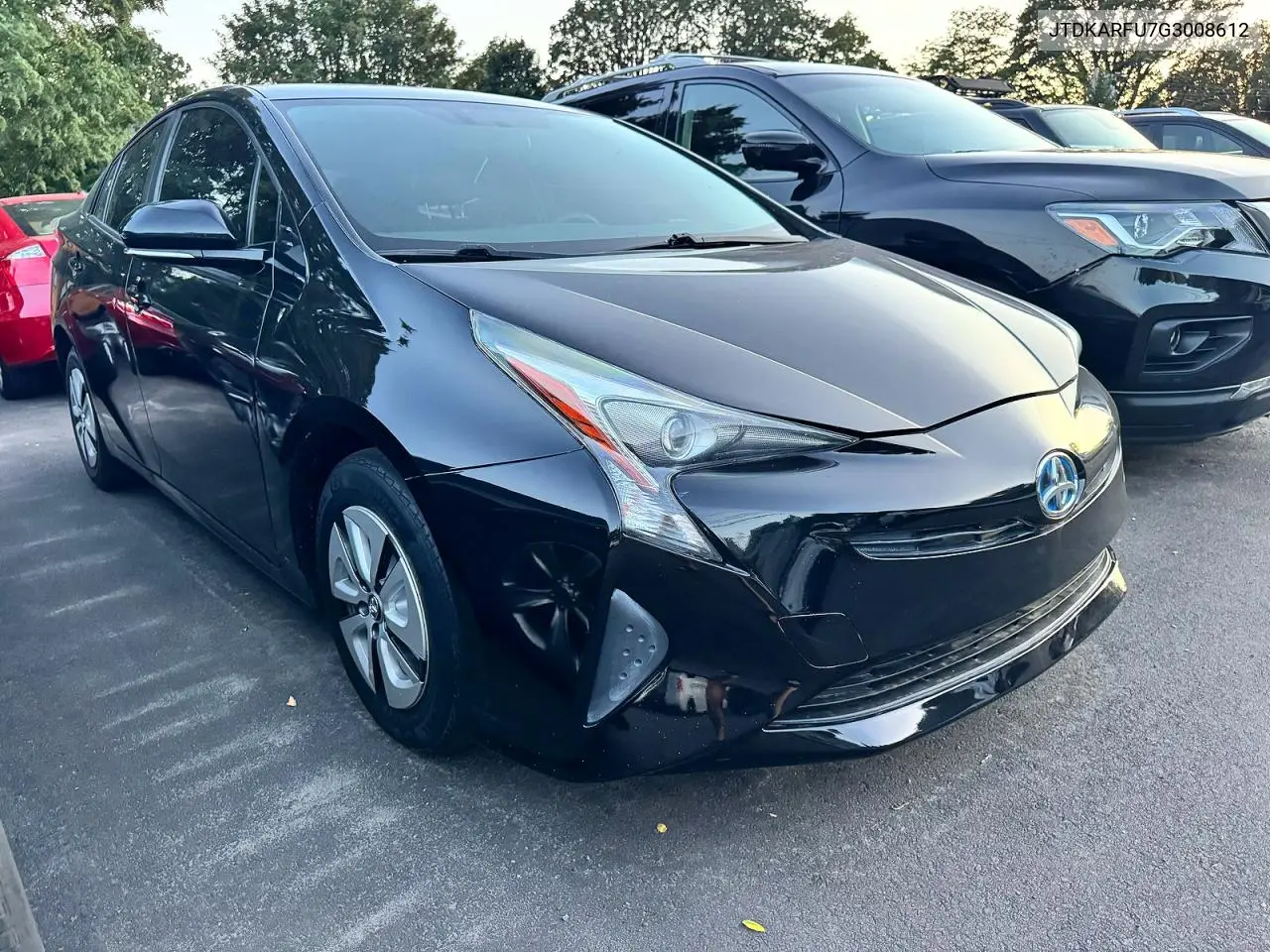 JTDKARFU7G3008612 2016 Toyota Prius Two Eco