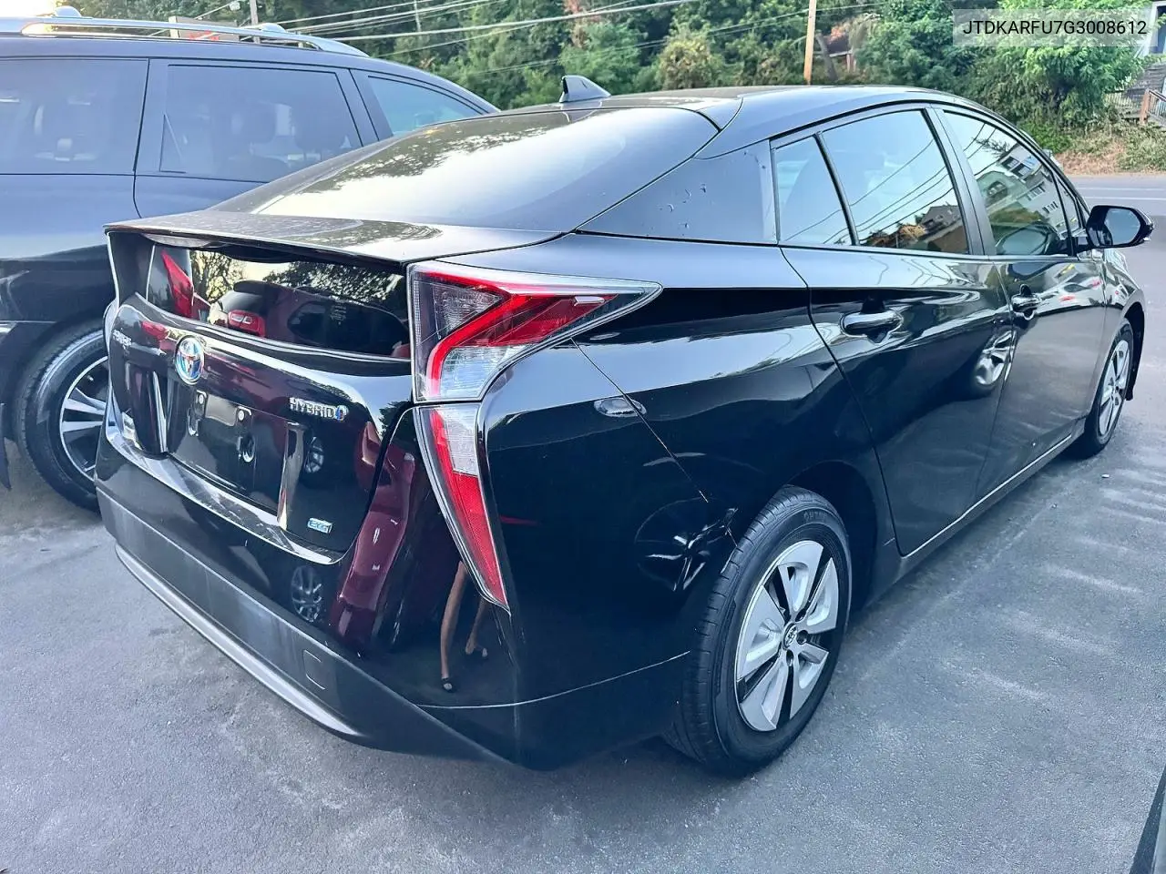 JTDKARFU7G3008612 2016 Toyota Prius Two Eco