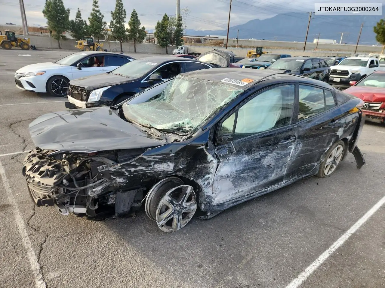 JTDKARFU3G3000264 2016 Toyota Prius