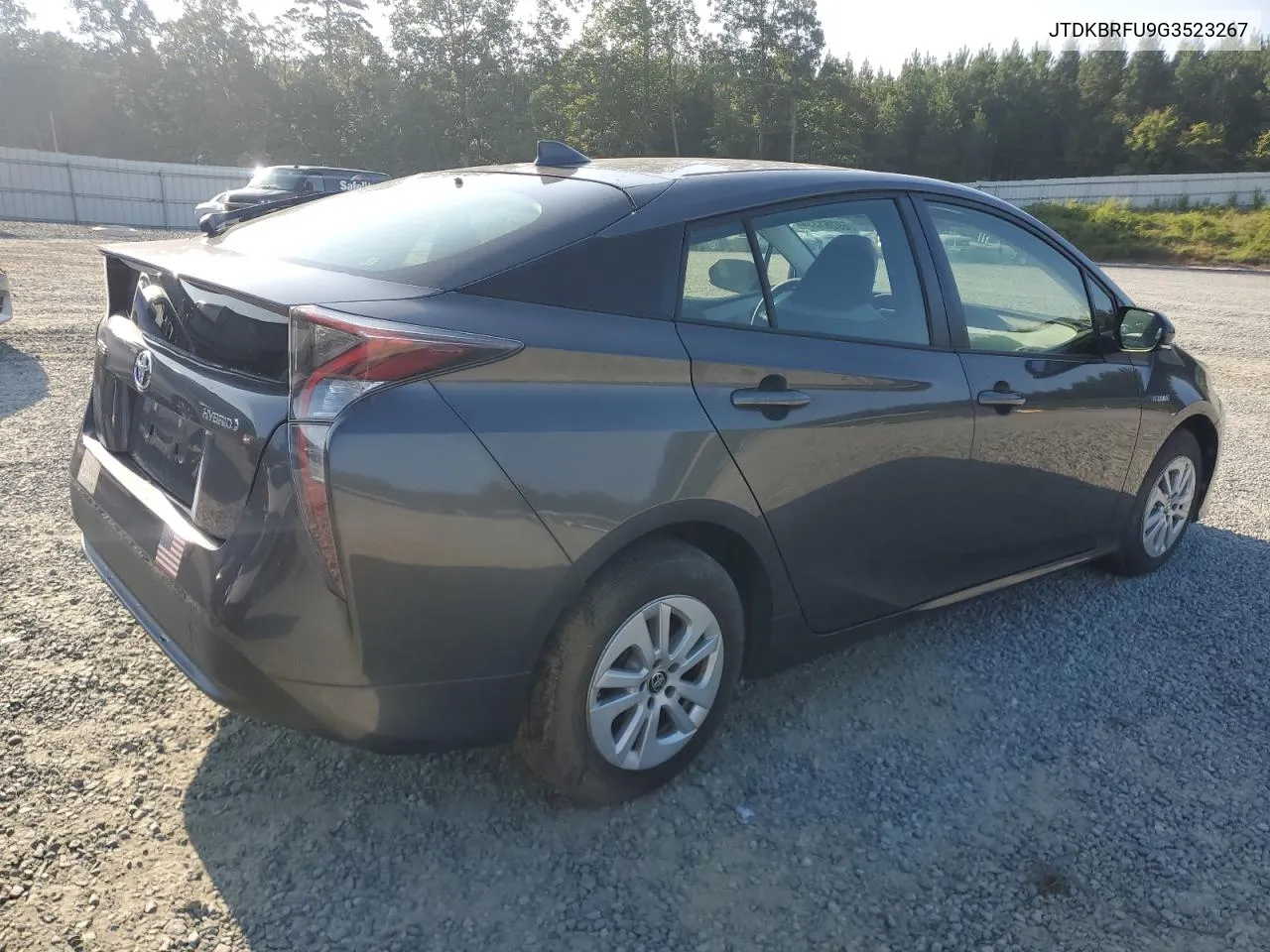 JTDKBRFU9G3523267 2016 Toyota Prius