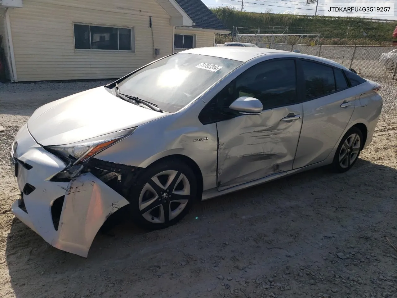 JTDKARFU4G3519257 2016 Toyota Prius