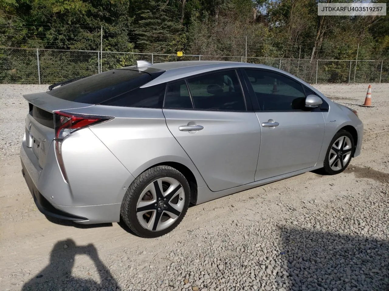 JTDKARFU4G3519257 2016 Toyota Prius