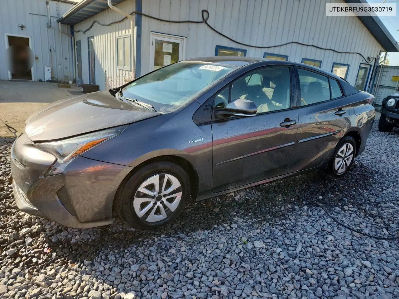 JTDKBRFU9G3530719 2016 Toyota Prius