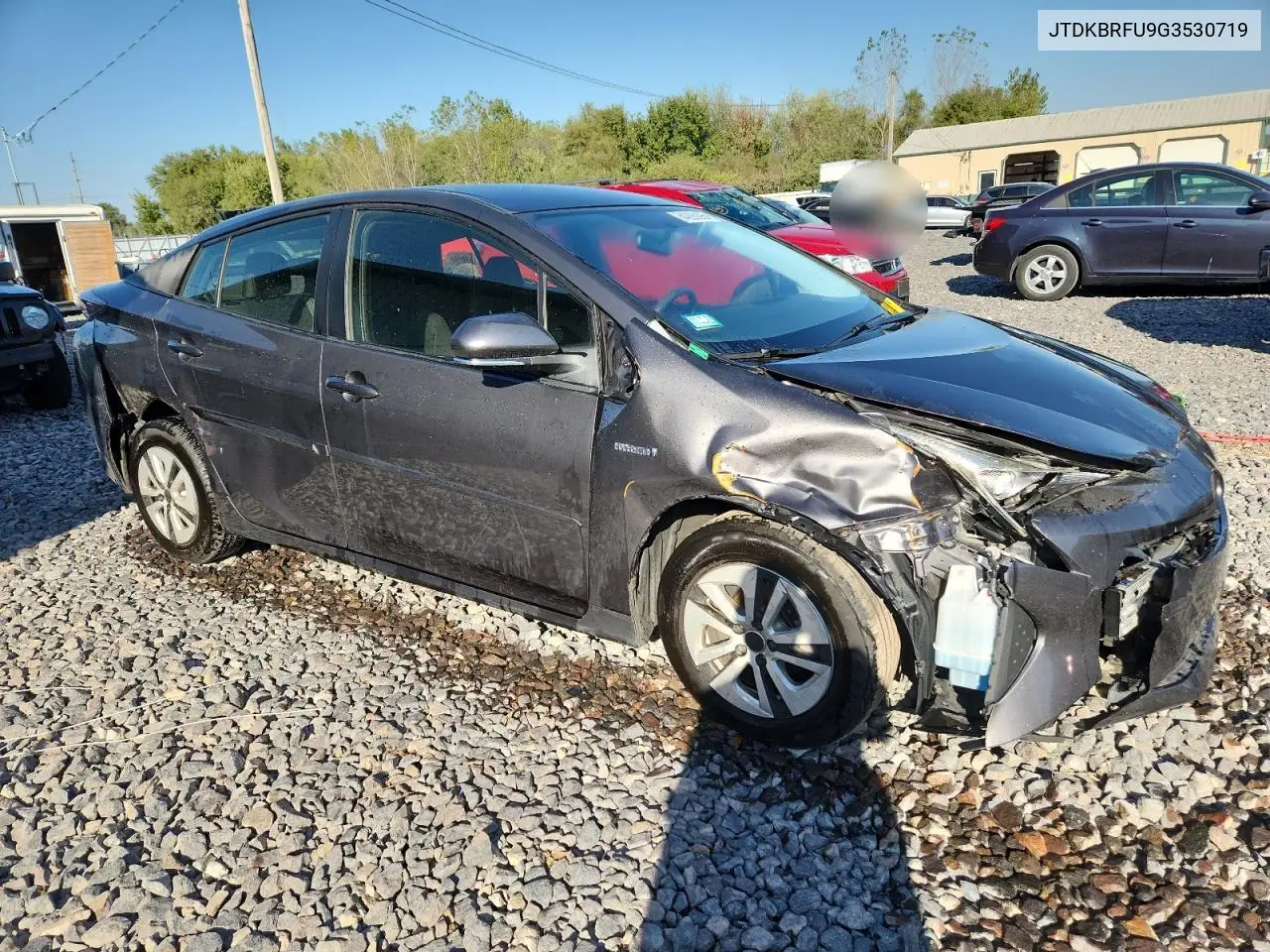 JTDKBRFU9G3530719 2016 Toyota Prius