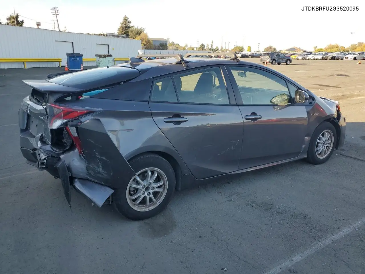JTDKBRFU2G3520095 2016 Toyota Prius