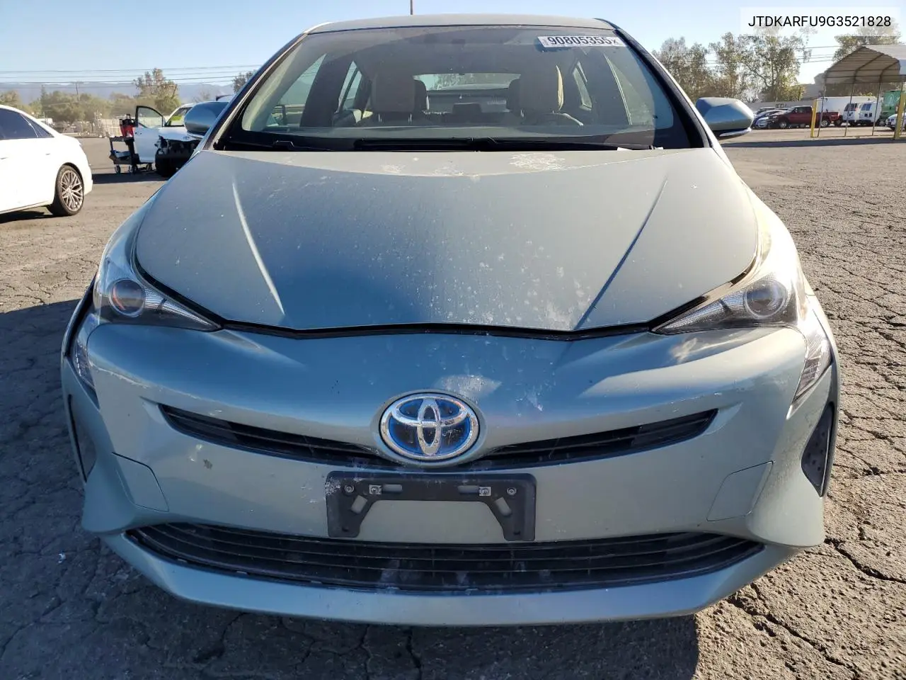 JTDKARFU9G3521828 2016 Toyota Prius