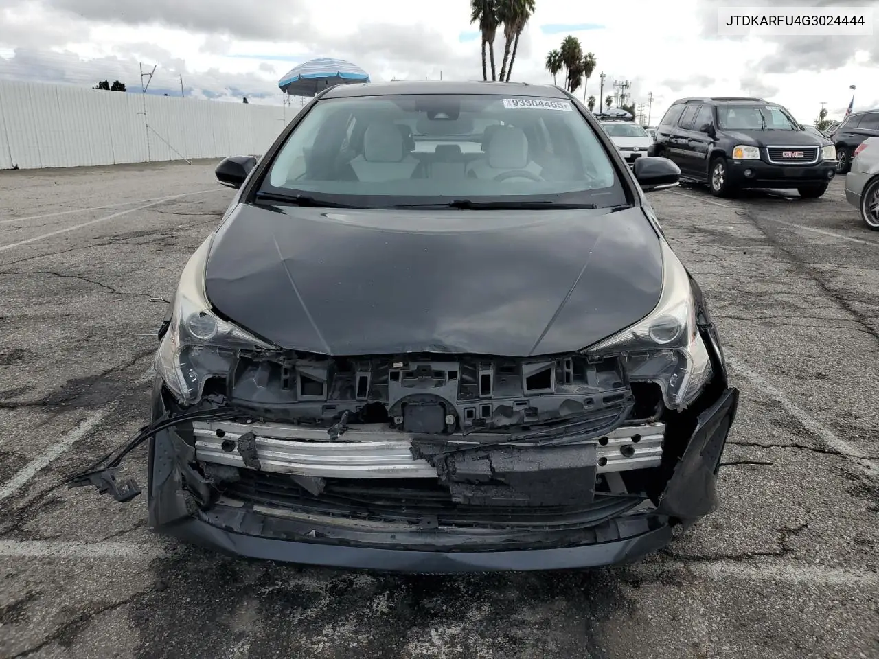JTDKARFU4G3024444 2016 Toyota Prius