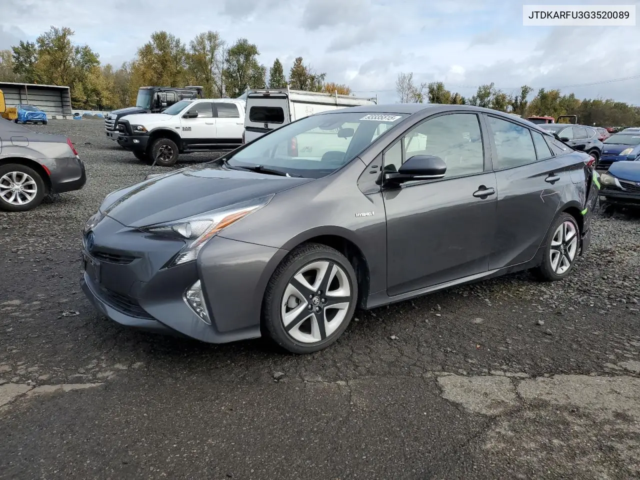 JTDKARFU3G3520089 2016 Toyota Prius