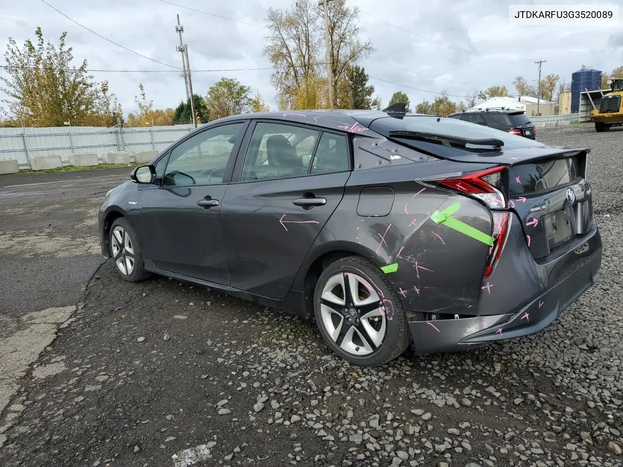 JTDKARFU3G3520089 2016 Toyota Prius