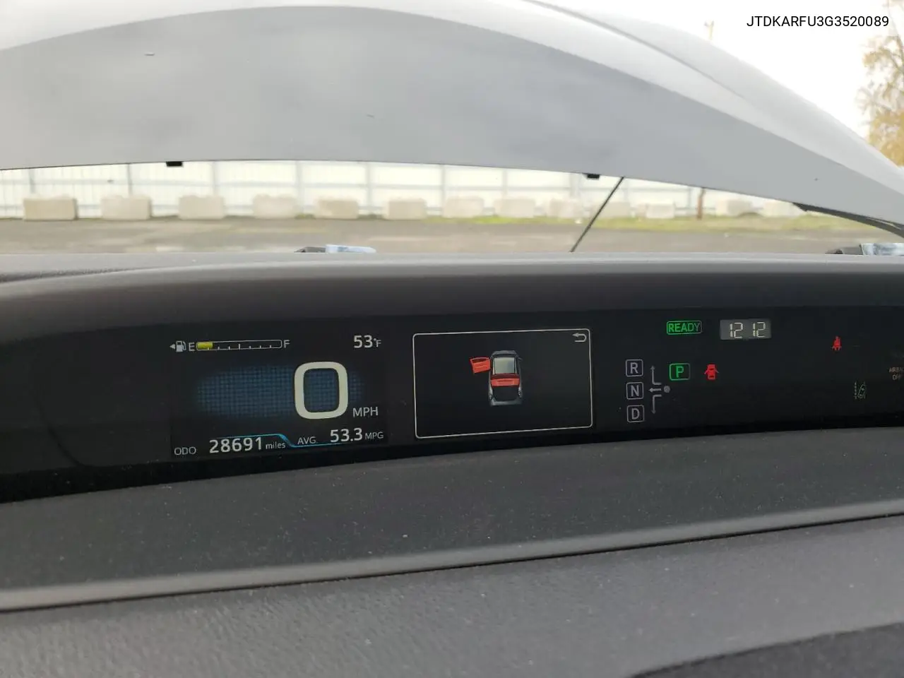 JTDKARFU3G3520089 2016 Toyota Prius