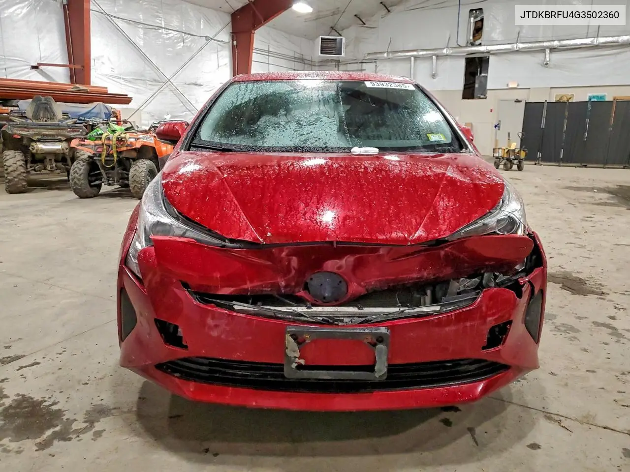 JTDKBRFU4G3502360 2016 Toyota Prius
