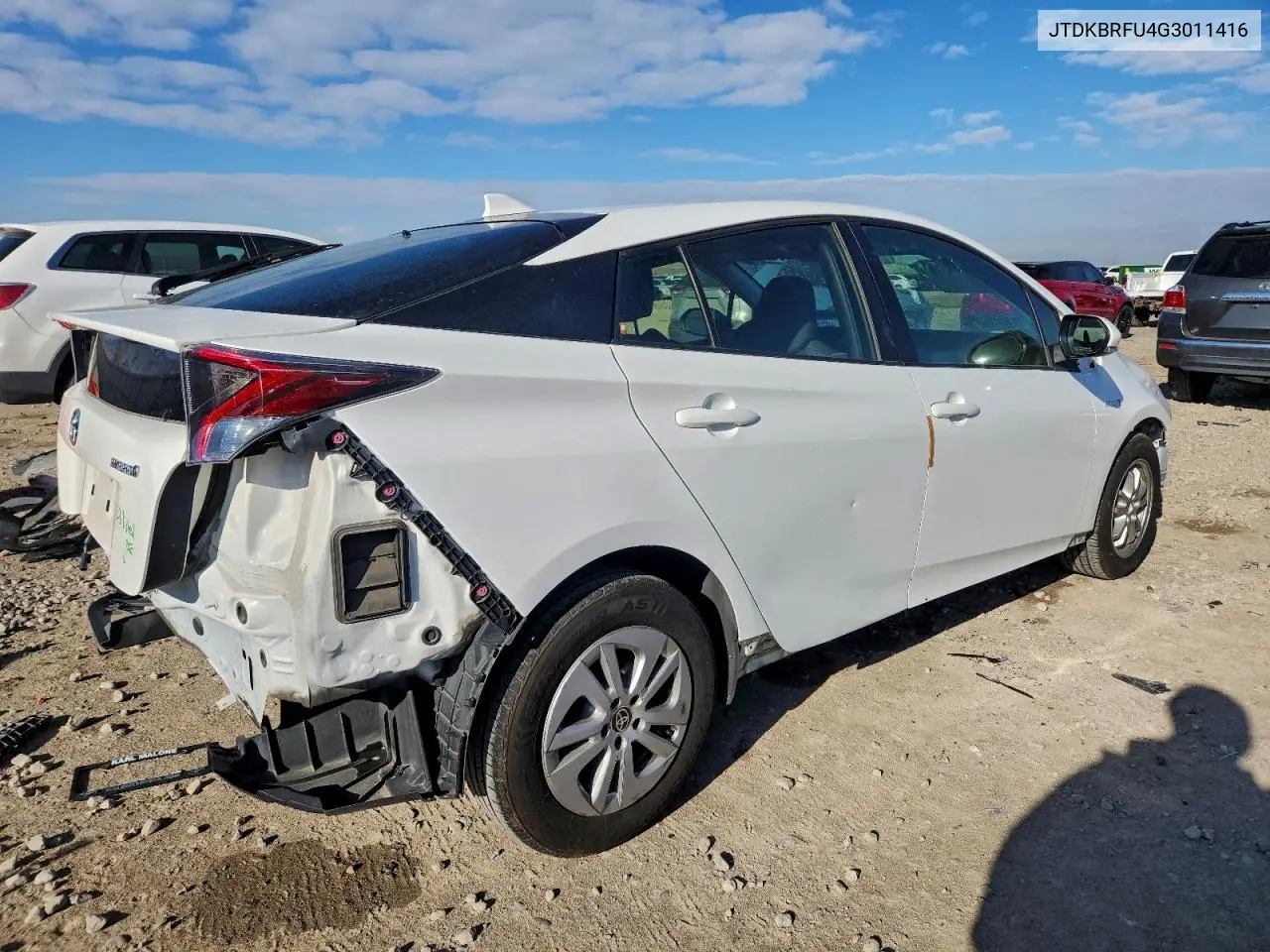 JTDKBRFU4G3011416 2016 Toyota Prius