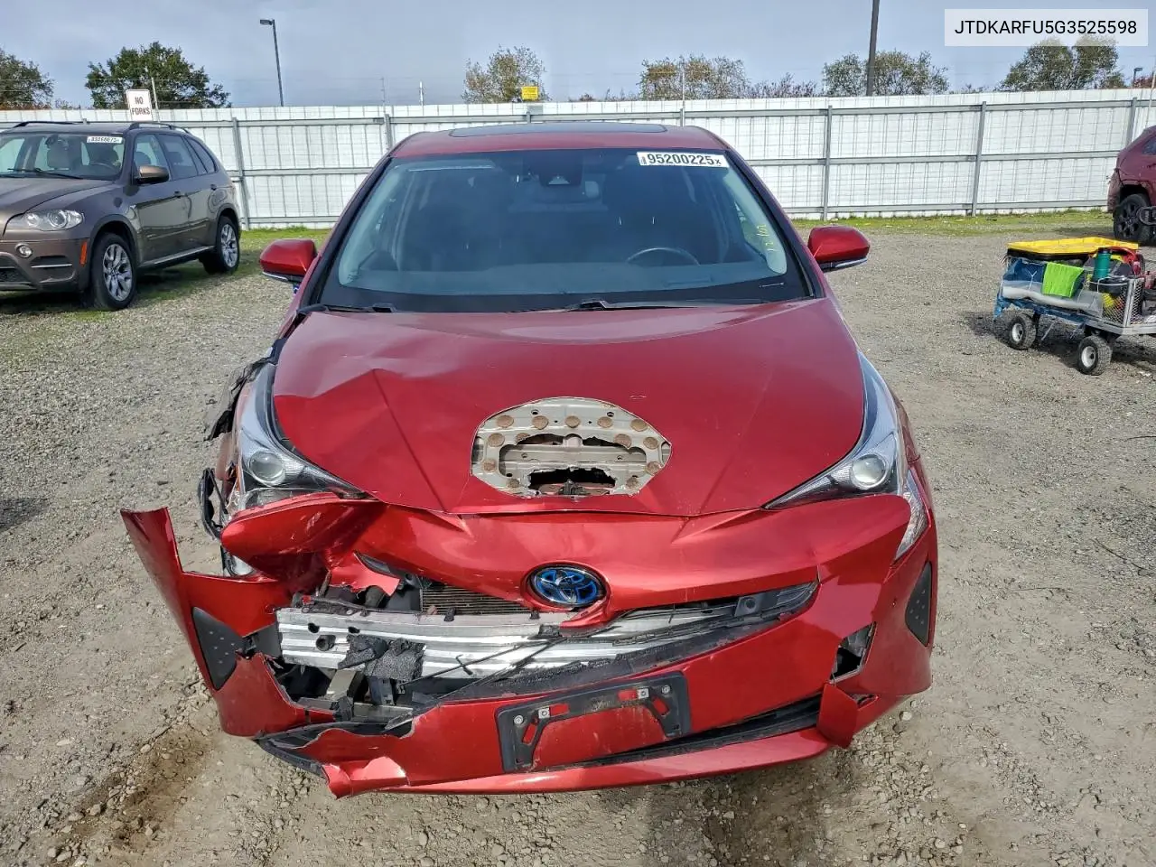 JTDKARFU5G3525598 2016 Toyota Prius