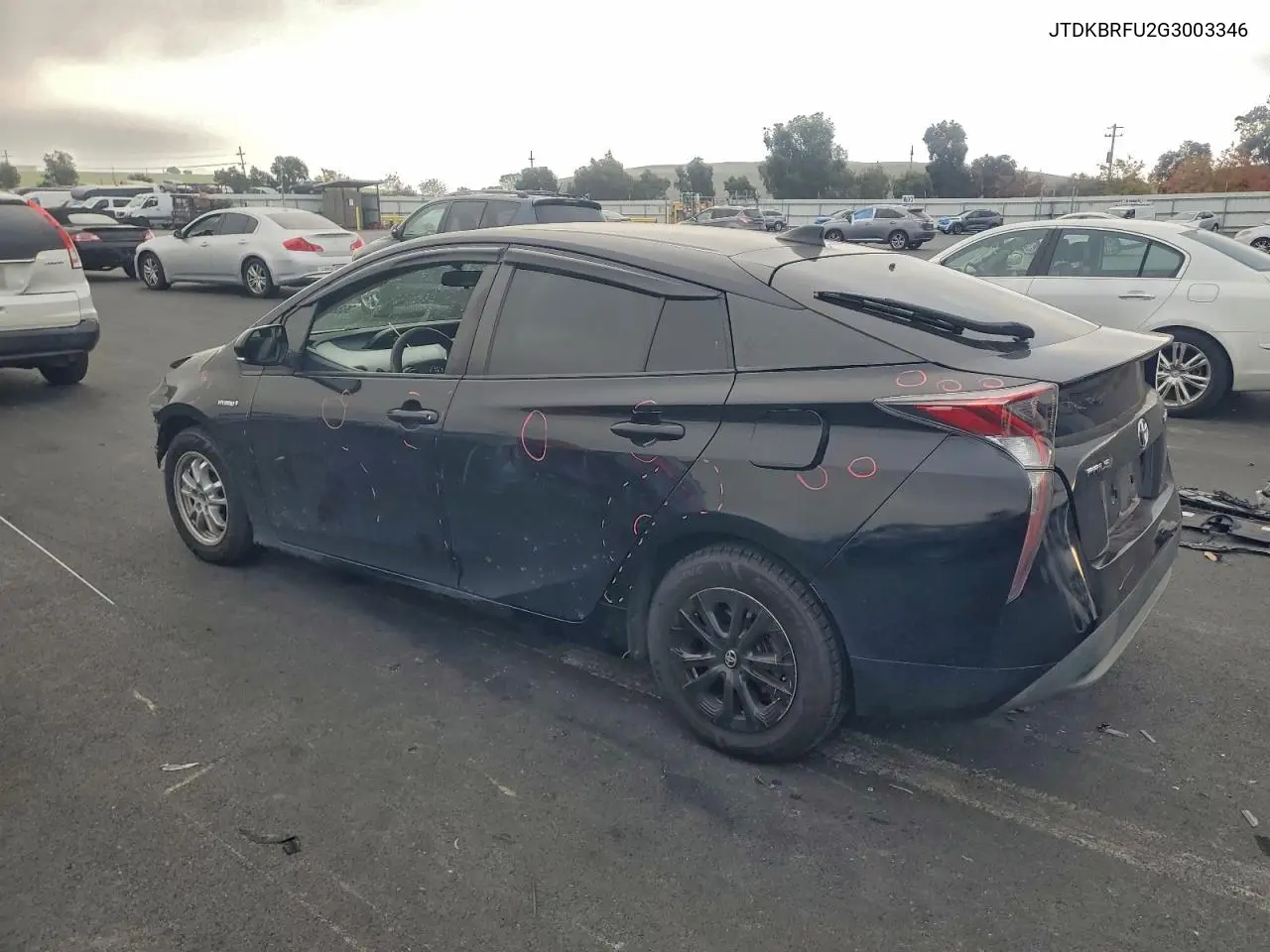 JTDKBRFU2G3003346 2016 Toyota Prius