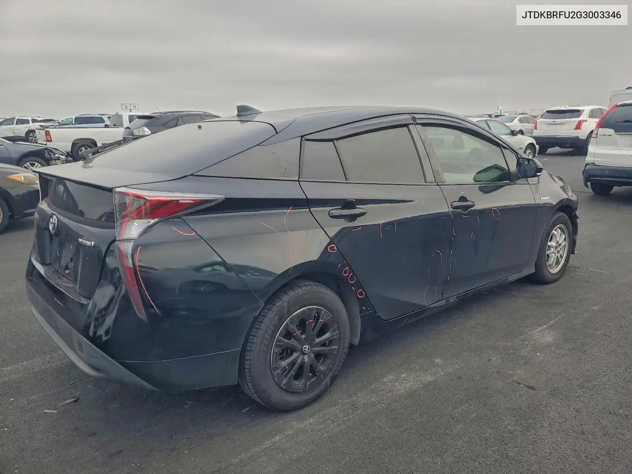 JTDKBRFU2G3003346 2016 Toyota Prius