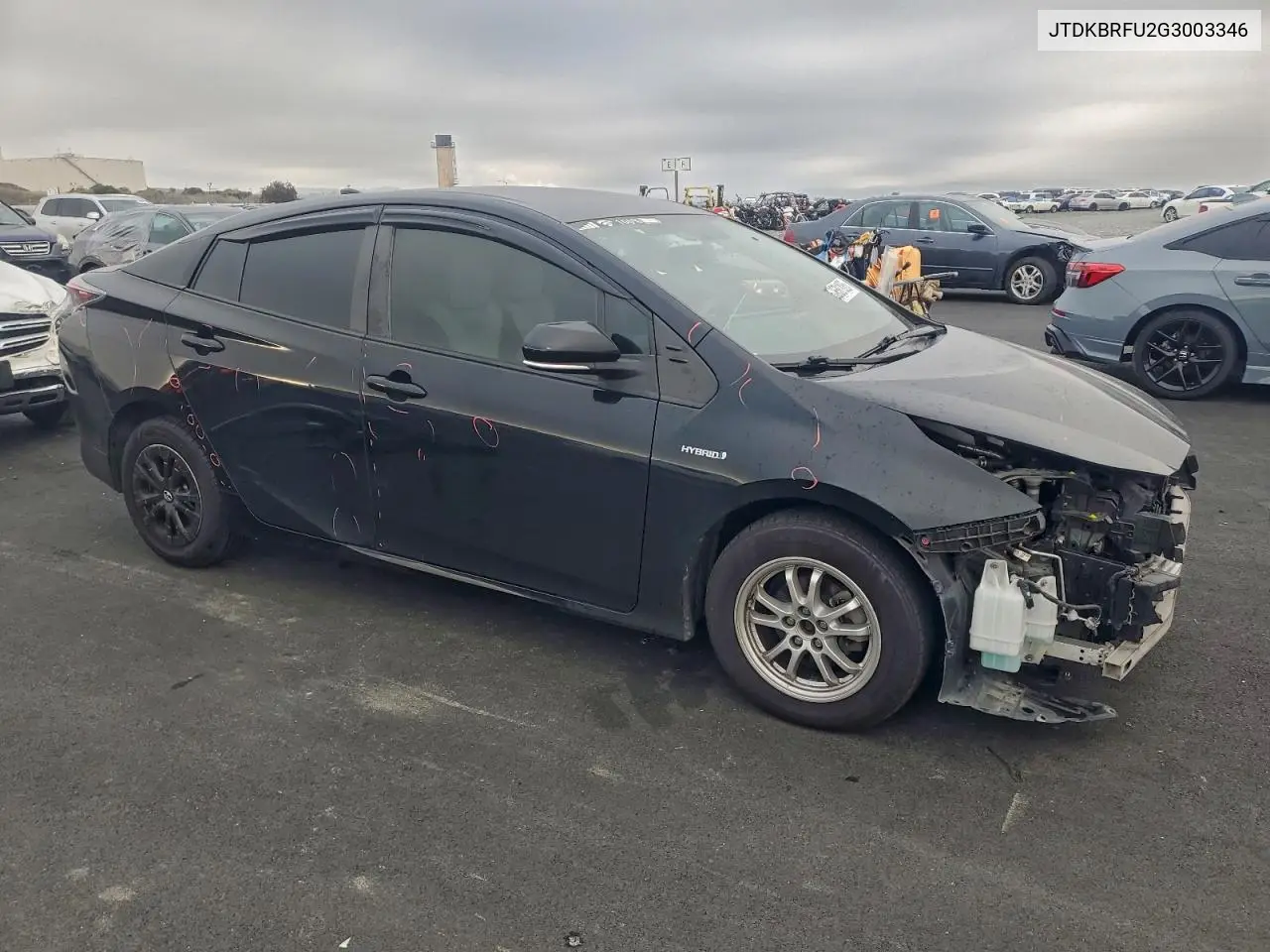 JTDKBRFU2G3003346 2016 Toyota Prius