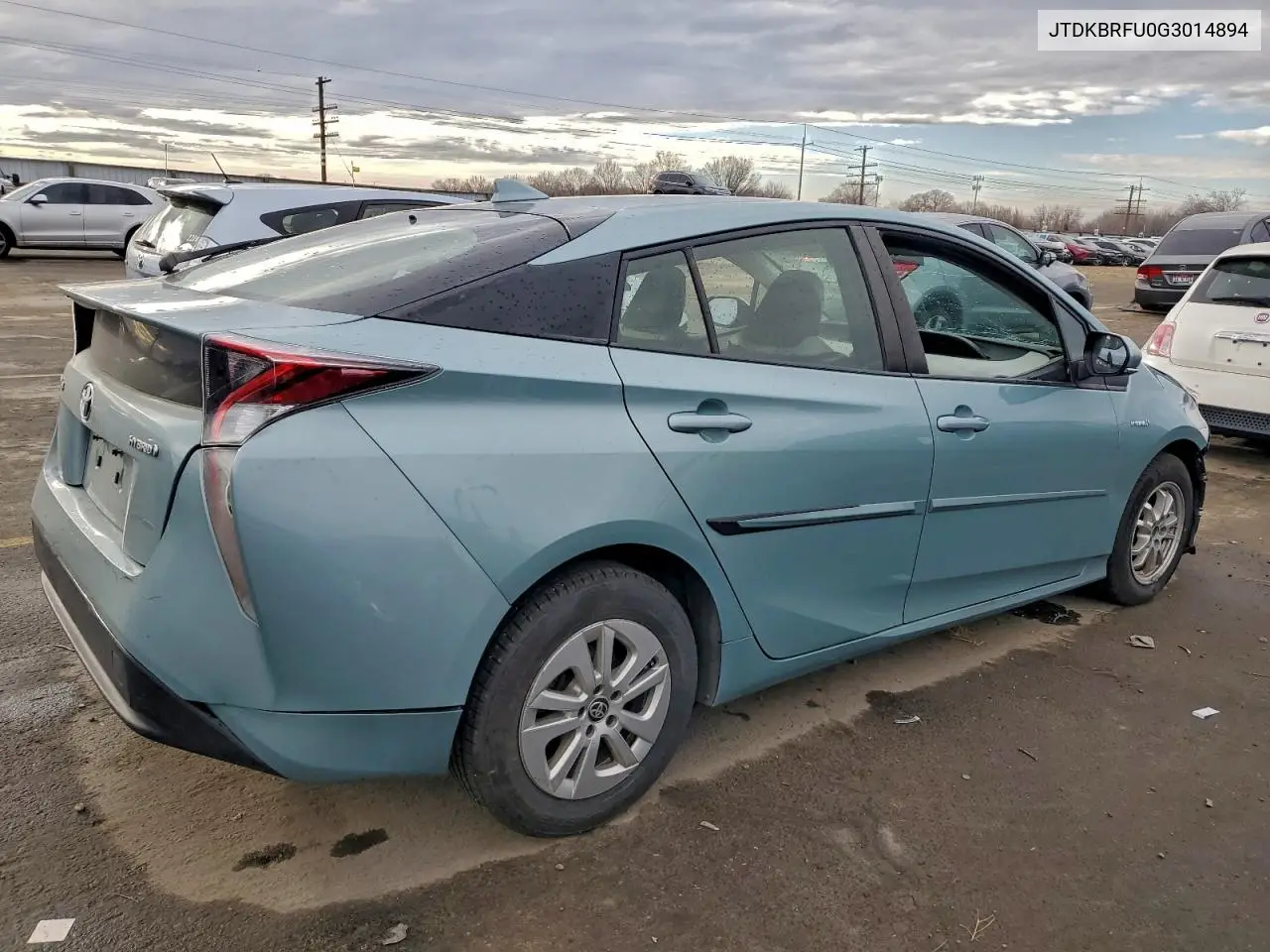 JTDKBRFU0G3014894 2016 Toyota Prius