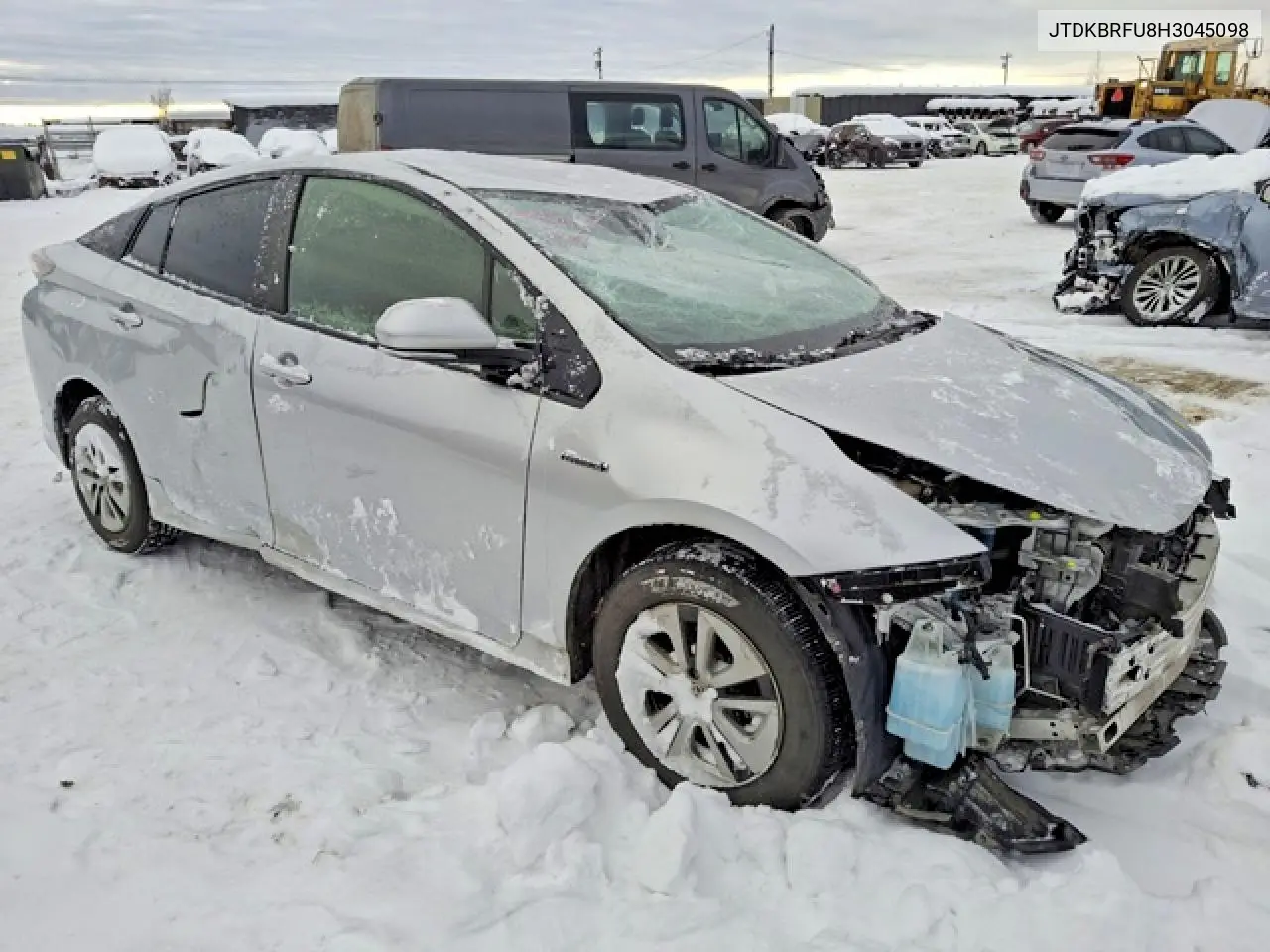 JTDKBRFU8H3045098 2017 Toyota Prius Two