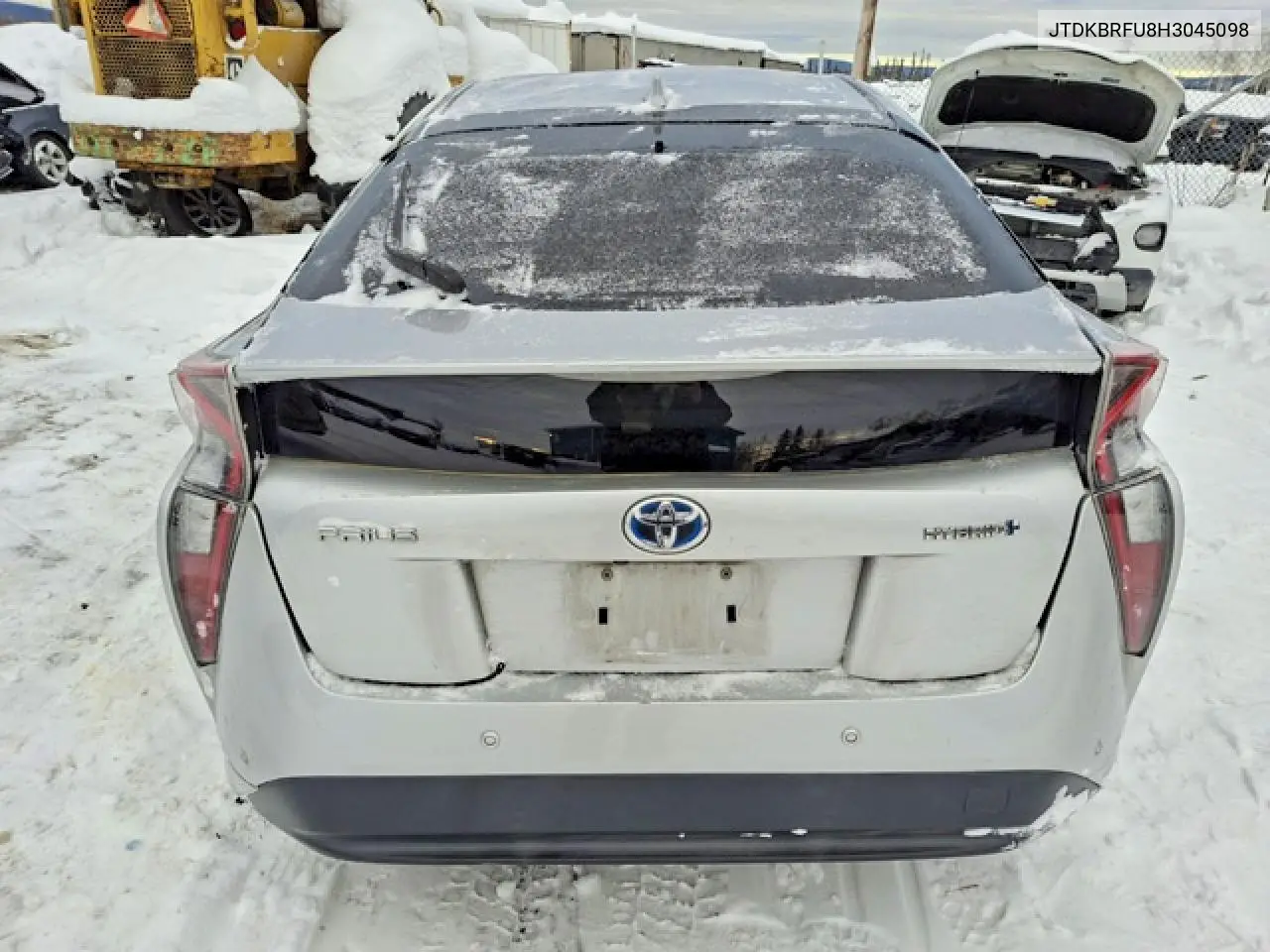 JTDKBRFU8H3045098 2017 Toyota Prius Two