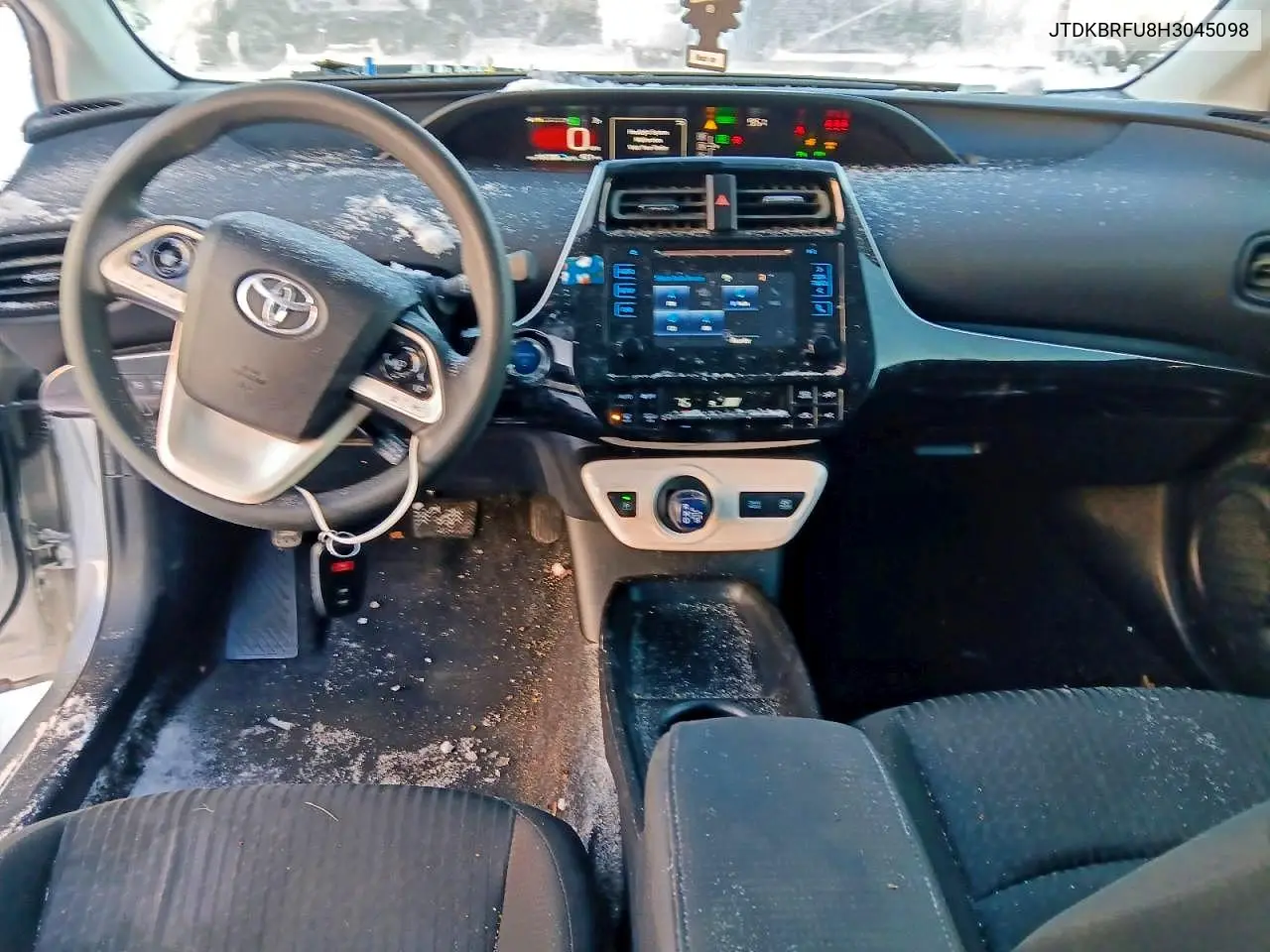 JTDKBRFU8H3045098 2017 Toyota Prius Two