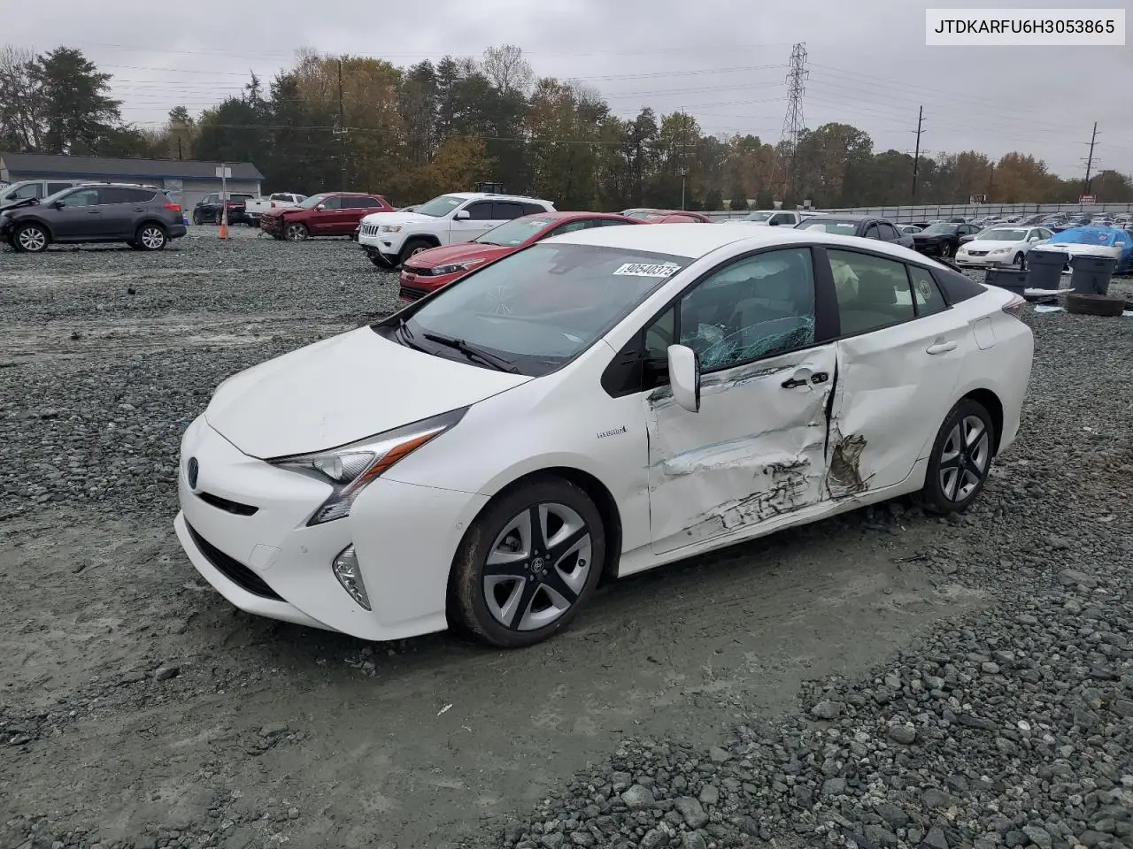 JTDKARFU6H3053865 2017 Toyota Prius