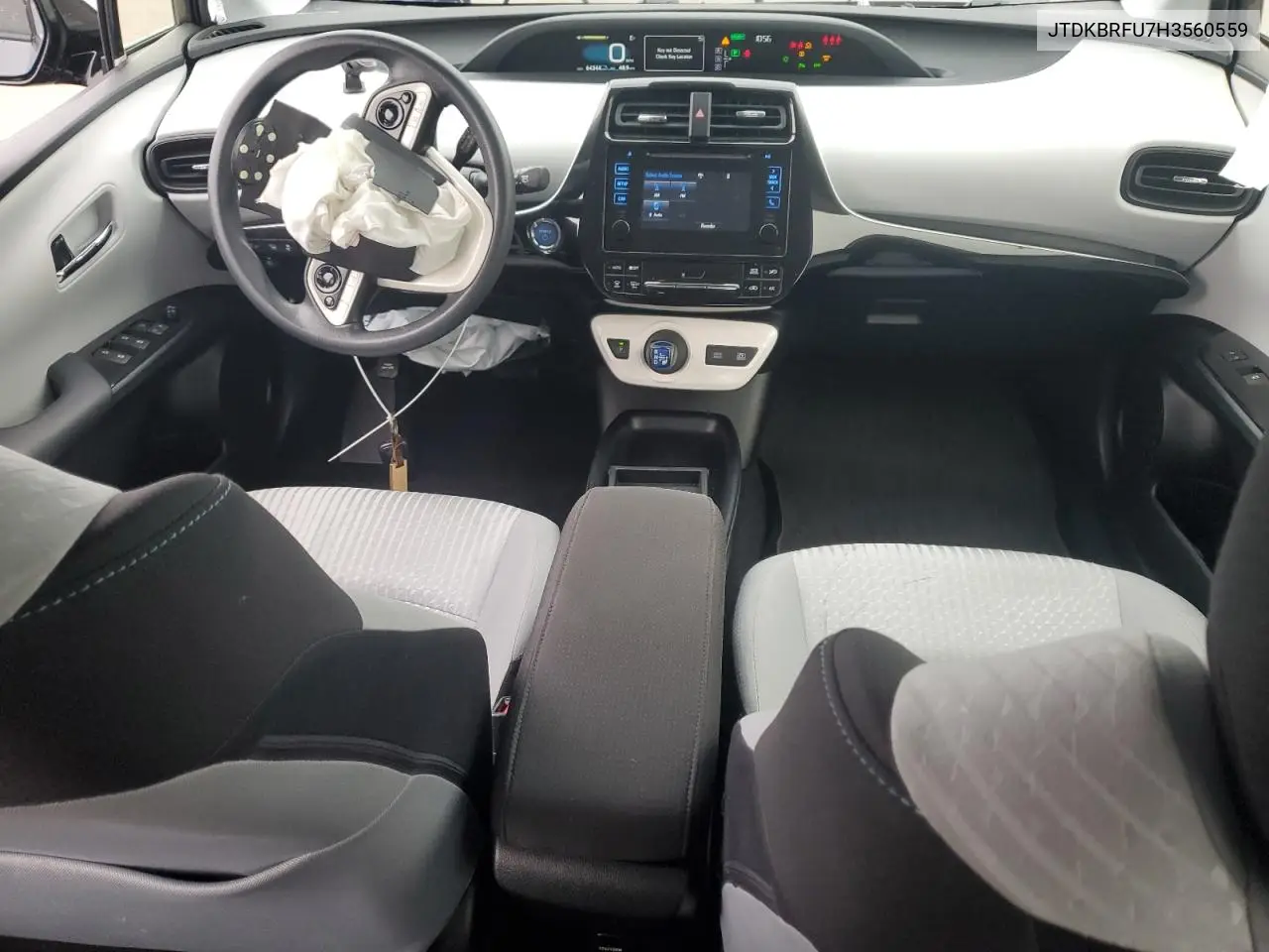 JTDKBRFU7H3560559 2017 Toyota Prius