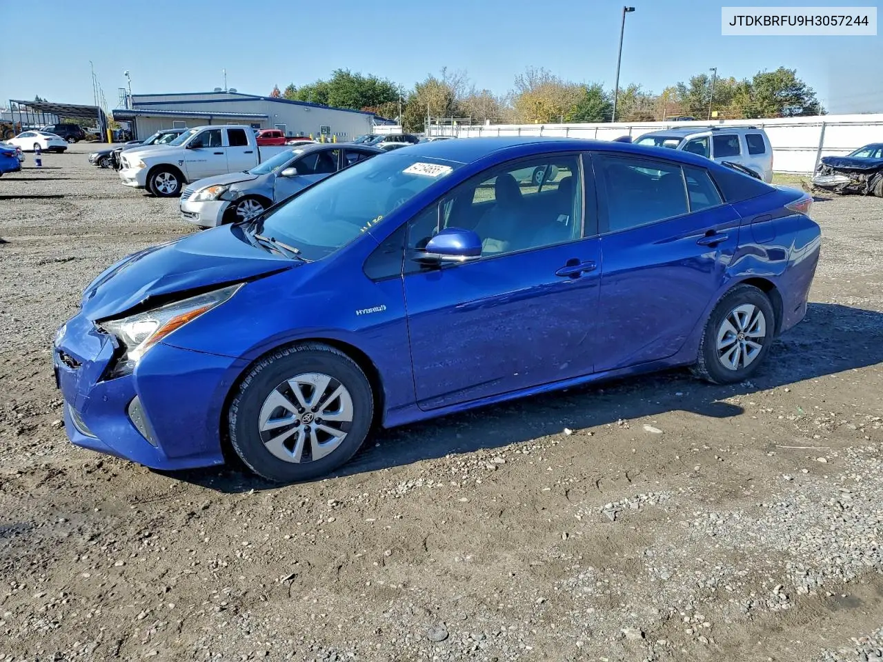 JTDKBRFU9H3057244 2017 Toyota Prius