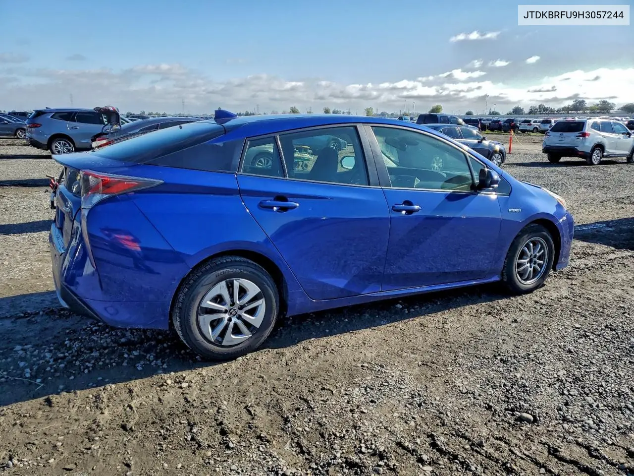 JTDKBRFU9H3057244 2017 Toyota Prius