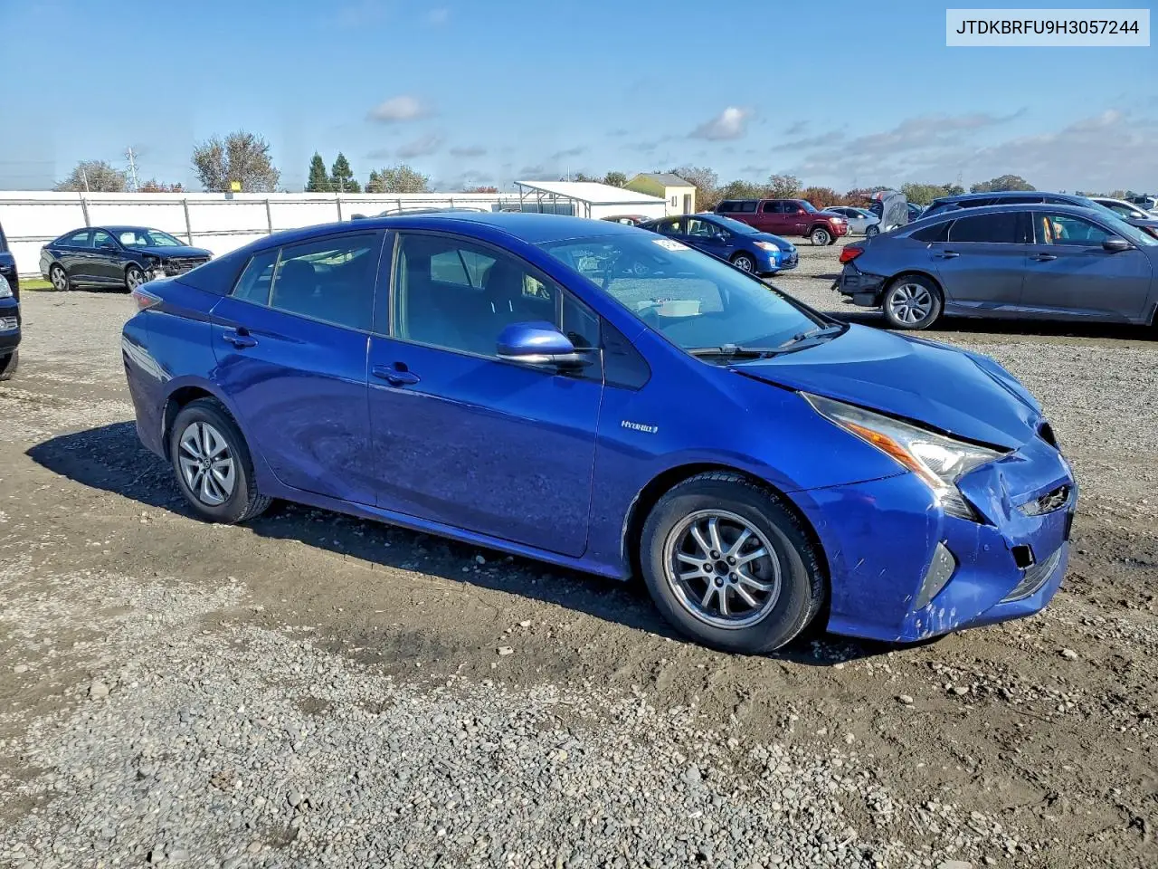 JTDKBRFU9H3057244 2017 Toyota Prius