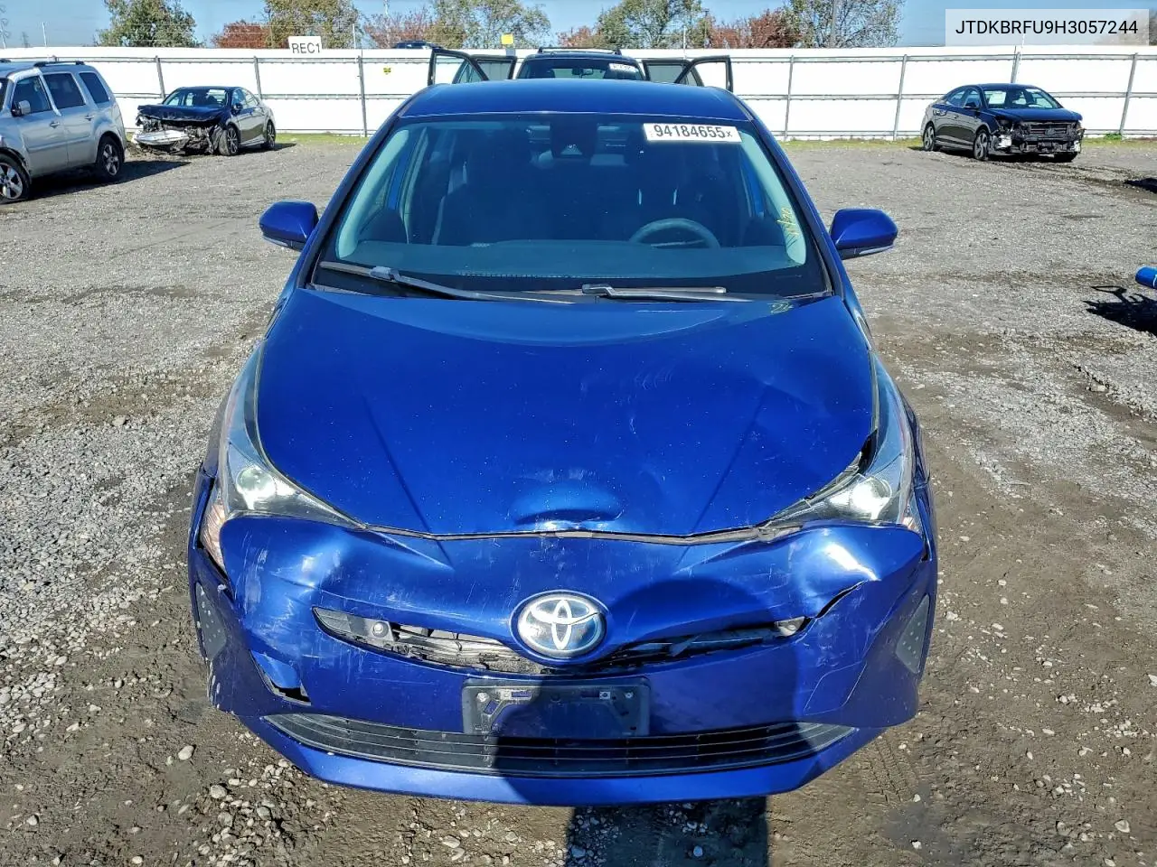 JTDKBRFU9H3057244 2017 Toyota Prius
