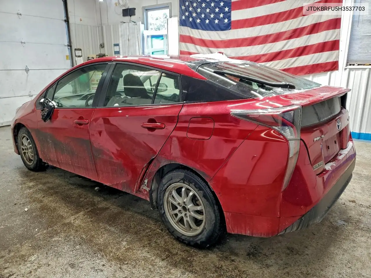 JTDKBRFU5H3537703 2017 Toyota Prius