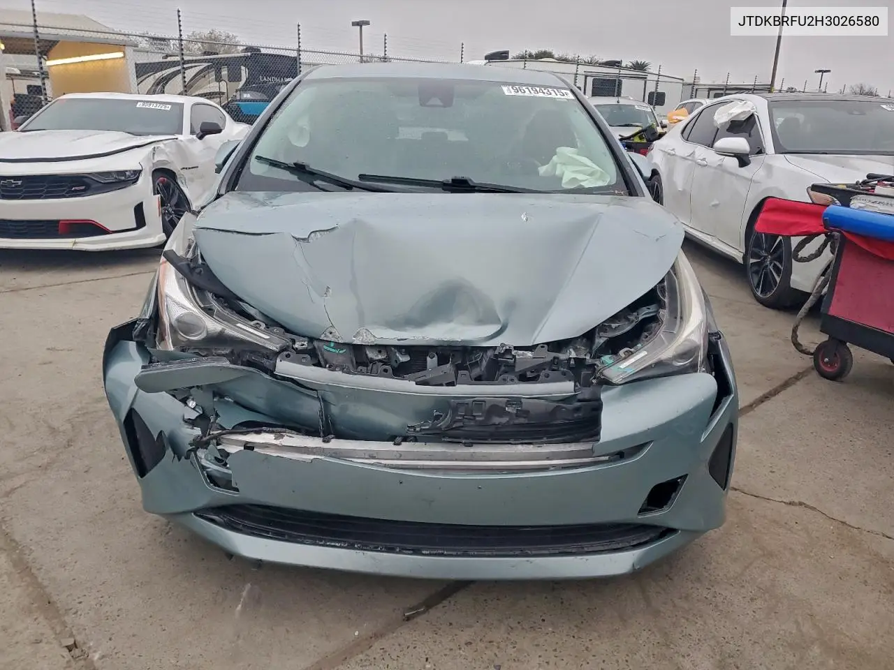 JTDKBRFU2H3026580 2017 Toyota Prius