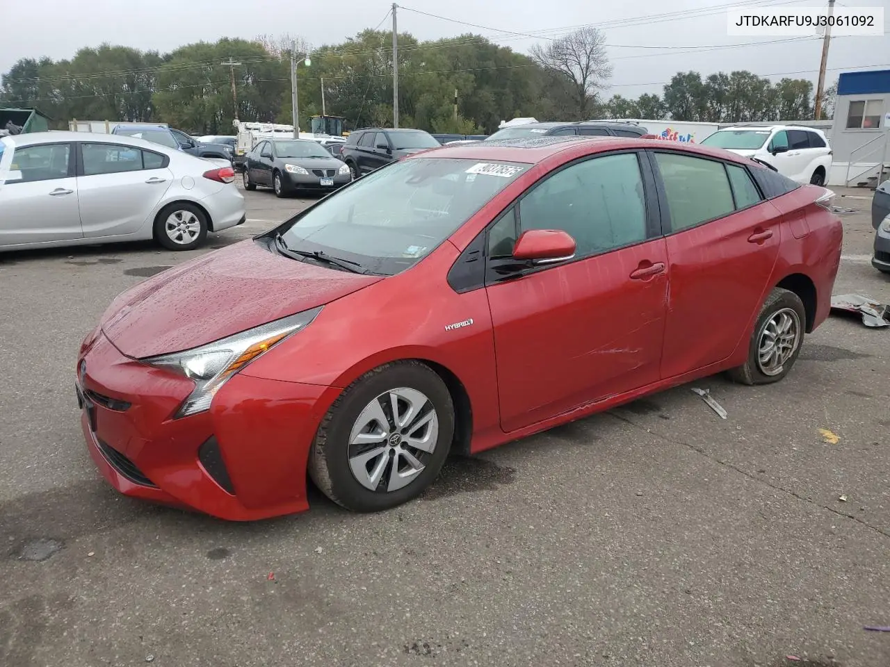 JTDKARFU9J3061092 2018 Toyota Prius