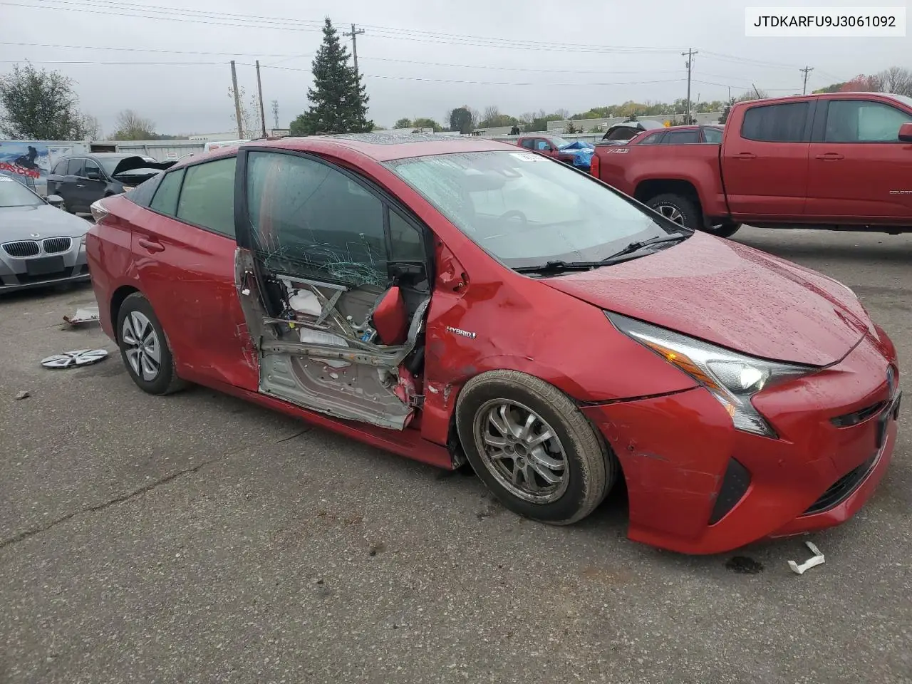 JTDKARFU9J3061092 2018 Toyota Prius